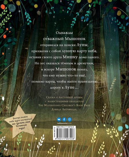 Фотография книги "Мышонок и Мишка на Луне"