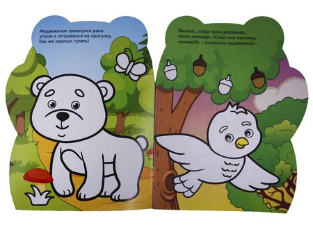 Фотография книги "Мишутка и лесные друзья"