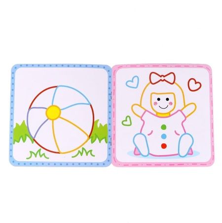 Фотография книги "Многоразовая раскраска «Игрушки»"