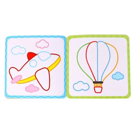 Фотография книги "Многоразовая раскраска «Транспорт»"