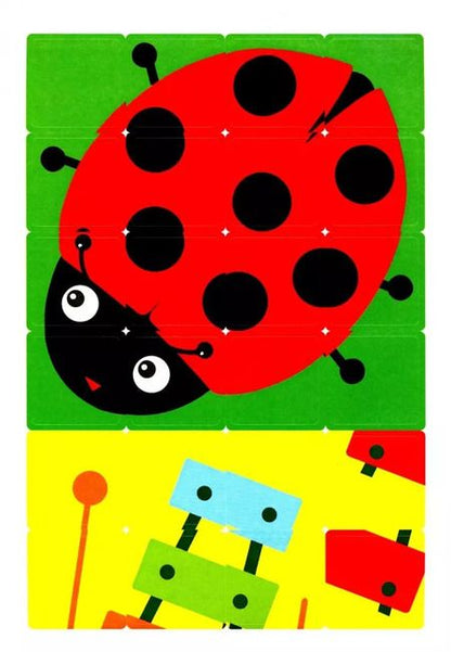 Фотография книги "Многоразовые наклейки. Сложи мозаику. Выпуск 3"