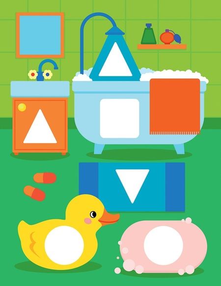 Фотография книги "Мой дом 1+: книжка с наклейками"