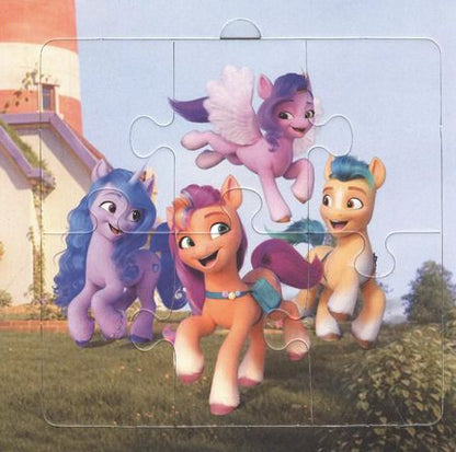 Фотография книги "Мой маленький пони: Новое поколение. Магия дружбы. Книга пазлов"