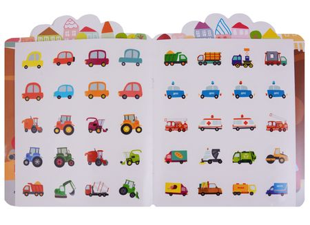 Фотография книги "Мои первые наклейки 3+. Машинки-помощники"