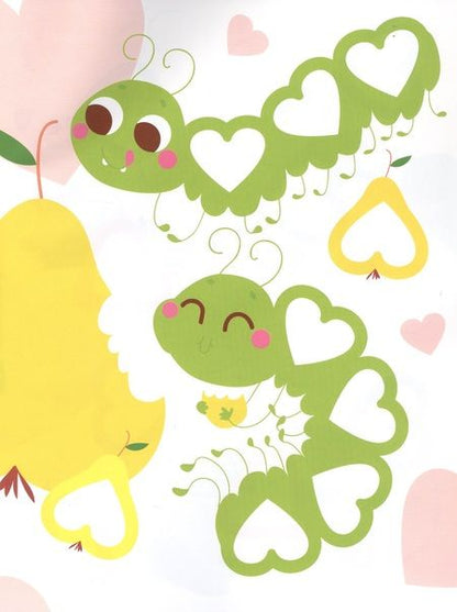 Фотография книги "Мои первые развивающие наклейки. Сердечки. Выпуск 4"