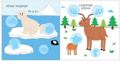 Фотография книги "Мой первый альбом. Дикие животные с наклейками 3+"