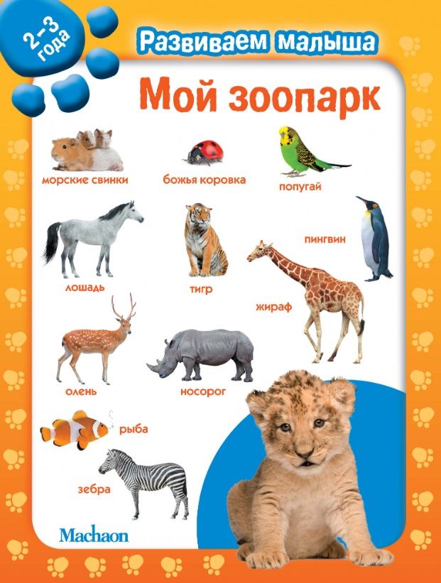 Обложка книги "Мой зоопарк"