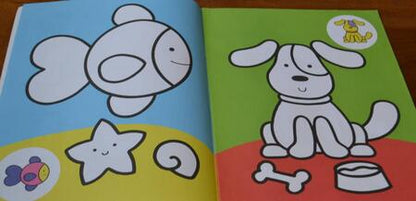 Фотография книги "Мои зверушки 1+: книжка с наклейками"