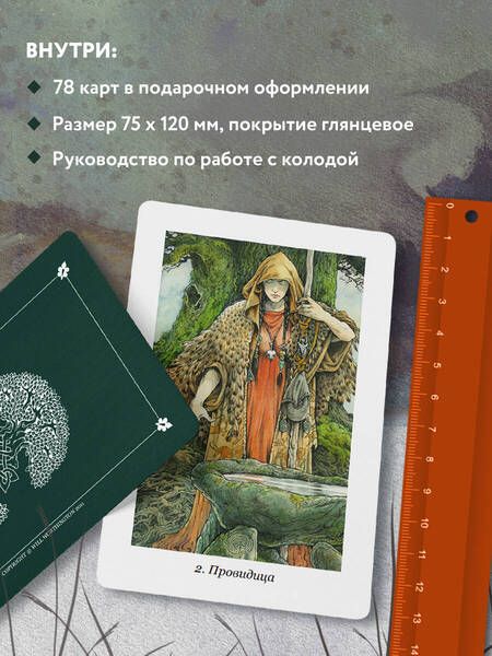 Фотография книги "Моник Райан: The Wildwood Tarot. Таро Дикого леса"