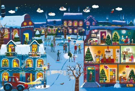 Фотография книги "Моника Парцияк: Зимние забавы. Виммельбух"