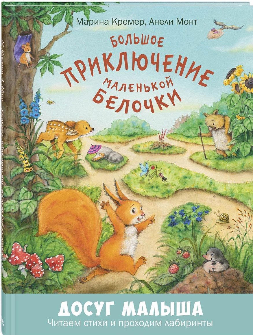 Обложка книги "Монт: Большое приключение маленькой белочки"