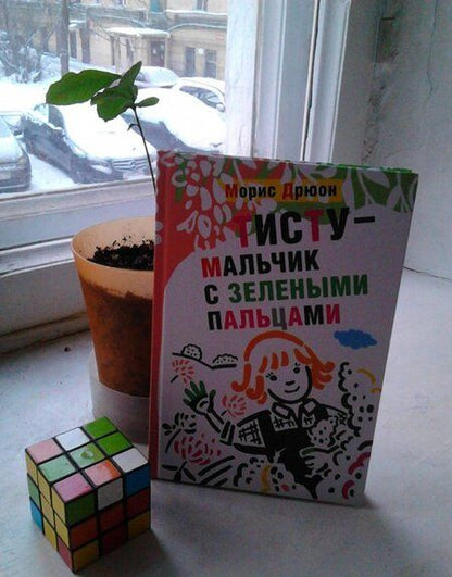 Фотография книги "Морис Дрюон: Тисту - мальчик с зелеными пальцами"