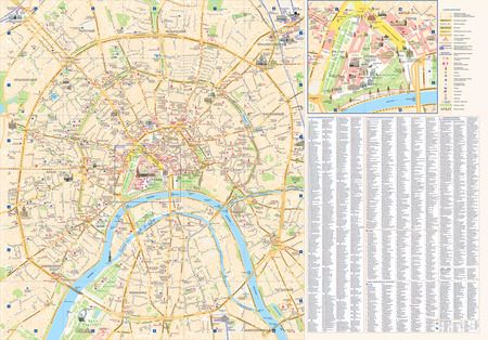 Фотография книги "Москва. Центр. Туристическая карта (1:8000)"