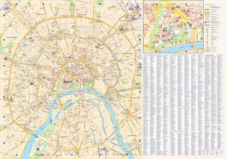 Фотография книги "Москва. Центр. Туристическая карта (1:8000)"