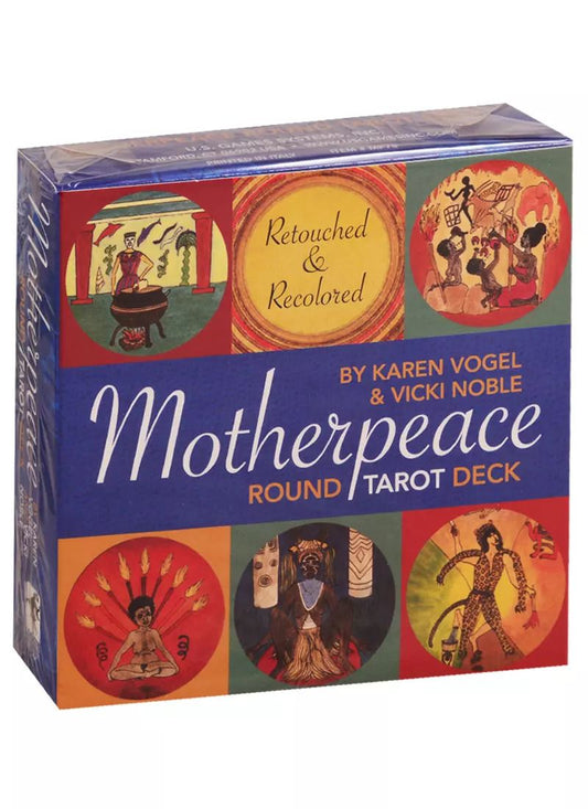 Обложка книги "Motherpeace Round Tarot Deck (78 карт + инструкция)"