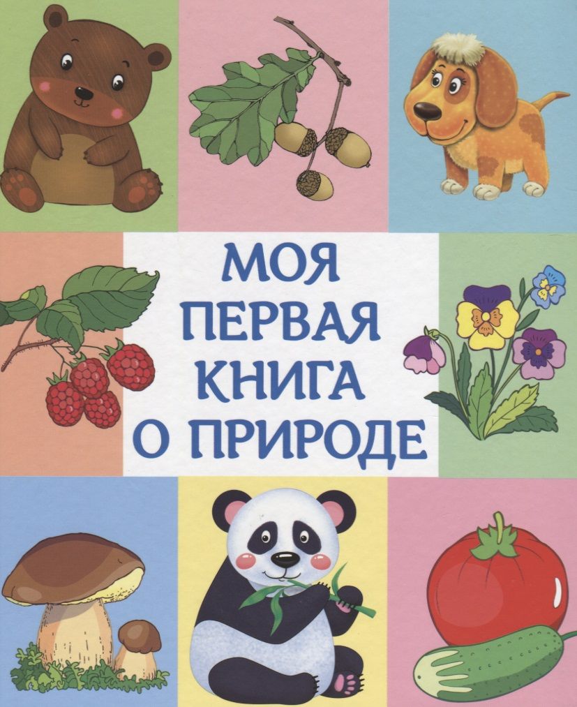 Обложка книги "Моя первая книга о природе"