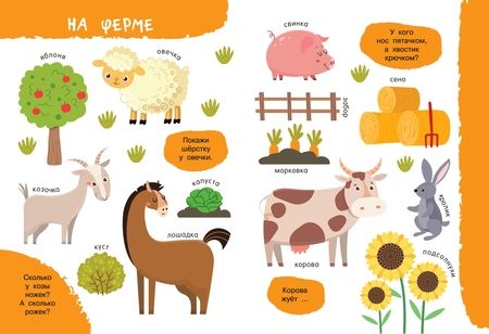 Фотография книги "Моя первая книга о животных"