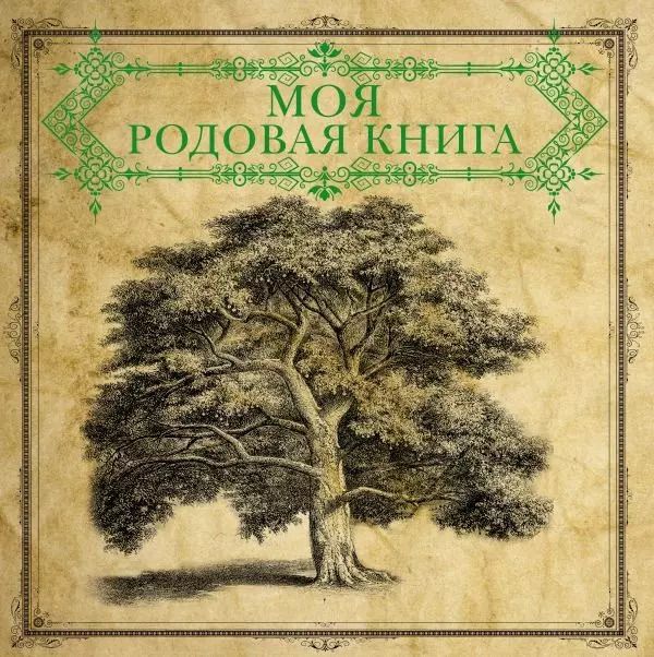 Обложка книги "Моя родовая книга = История нашего рода"