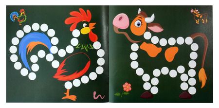 Фотография книги "Мозаика из кружочков. Ферма"