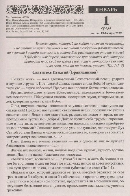Фотография книги "Н.Е. Чаплина: Дивный сад. Православный календарь с чтением на каждый день, 2020 год"