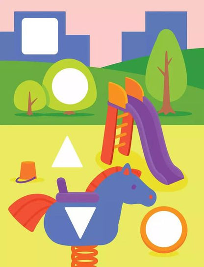 Фотография книги "На прогулке 1+: книжка с наклейками"