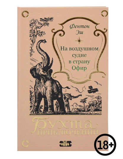 Обложка книги "На воздушном судне в страну Офир"