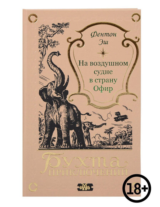 Обложка книги "На воздушном судне в страну Офир"