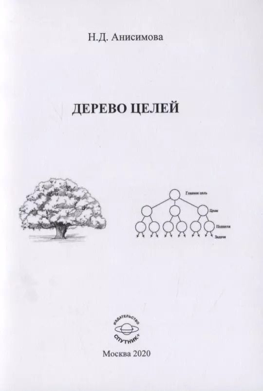 Обложка книги "Надежда Анисимова: Дерево целей"