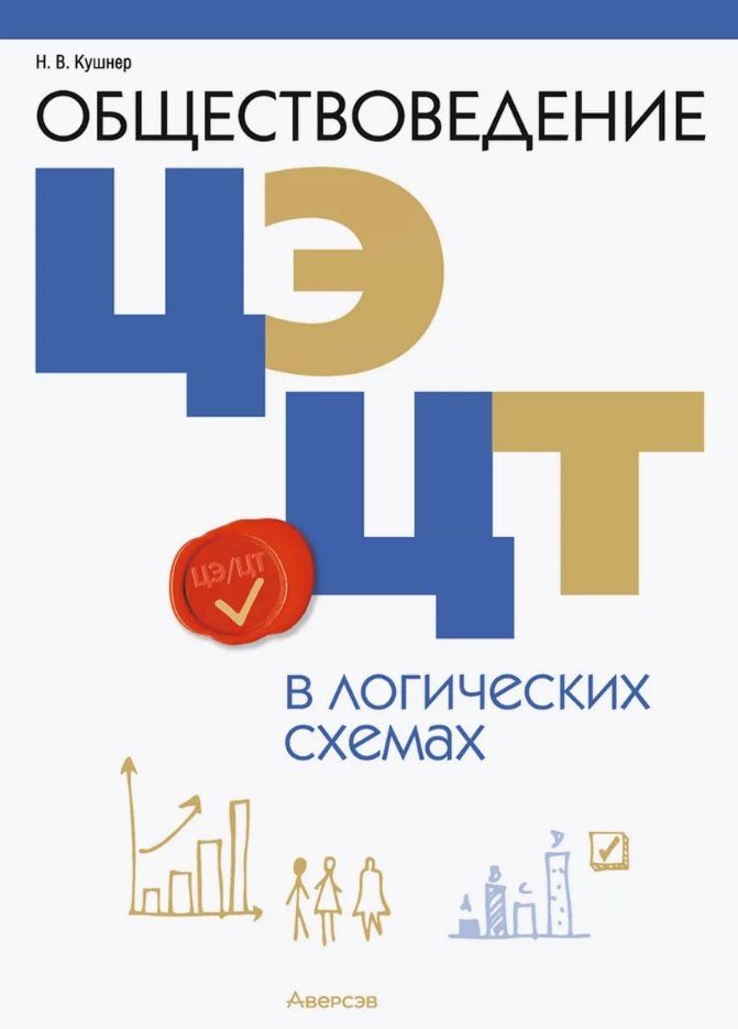 Обложка книги "Надежда Кушнер: Обществоведение в логических схемах. ЦЭ. ЦТ"
