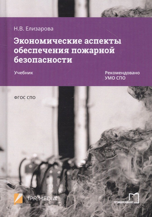 Обложка книги "Надежда Елизарова: Экономические аспекты обеспечения пожарной безопасности. Учебник"