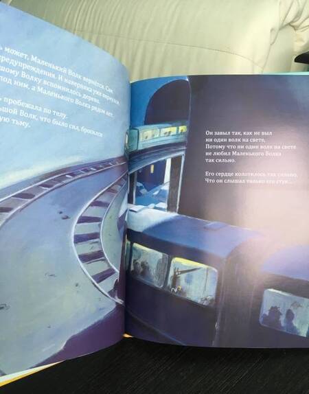 Фотография книги "Надин Брюн-Косм: Большой Волк и Маленький Волк. Такой чудесный апельсин"