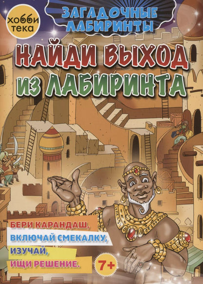 Обложка книги "Найди выход из лабиринта"