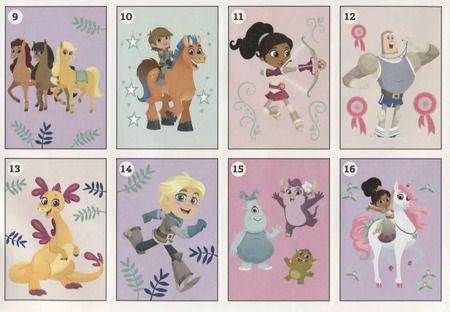 Фотография книги "Наклей и раскрась! № НР 18051 ("Нелла-отважная принцесса")"