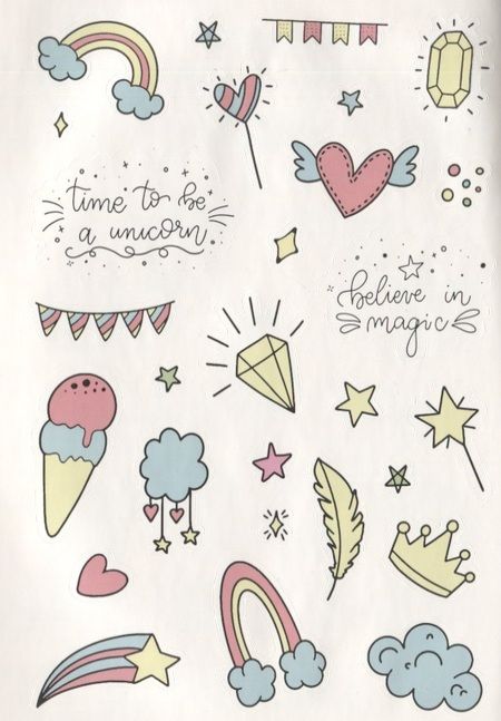 Фотография книги "Наклейки для Bullet Journal: Более 300 ярких стикеров"