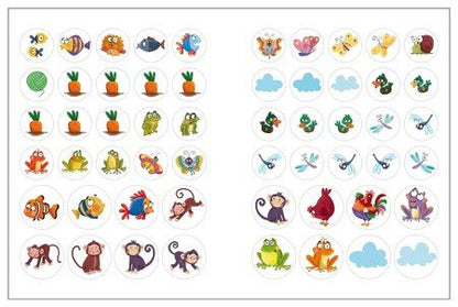 Фотография книги "Наклейки для малышей. Один-много (56 наклеек)"