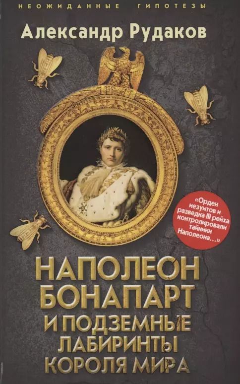 Обложка книги "Наполеон Бонапарт и подземные лабиринты Короля мира"