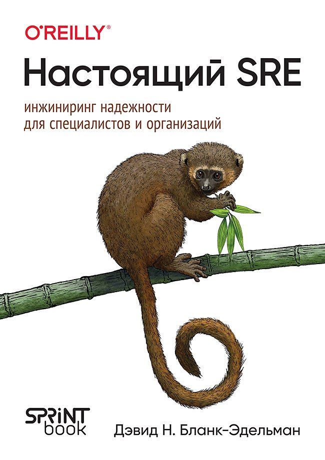 Обложка книги "Настоящий SRE: инжиниринг надежности для специалистов и организаций"