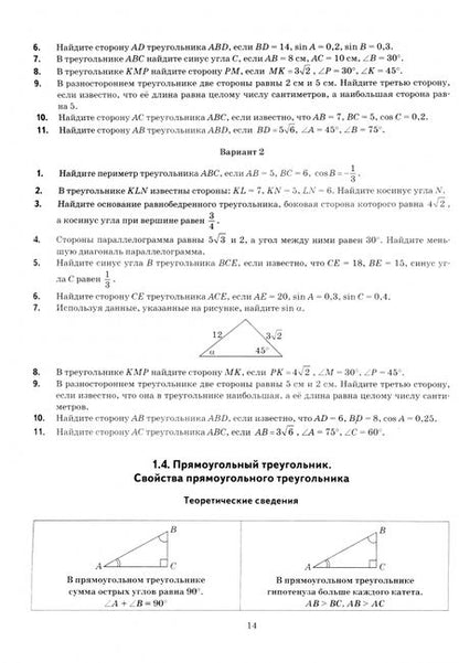 Фотография книги "Наталия Мельникова: ОГЭ-2025. Математика. Геометрия. Тренажер"
