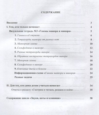 Фотография книги "Наталия Резник: Звуки, ноты и клавиши. Цикл визуальных тетрадей с картинками, объяснениями и задачками №3"