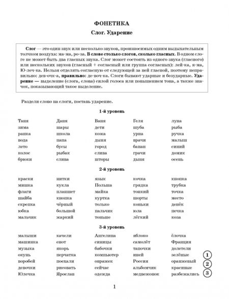 Фотография книги "Наталия Шевелева: Русский язык. 1 класс. Самые нужные правила и упражнения. ФГОС"