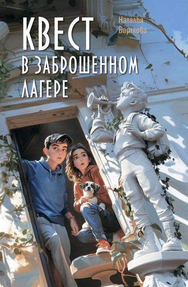 Обложка книги "Наталья Барткова: Квест в заброшенном лагере"
