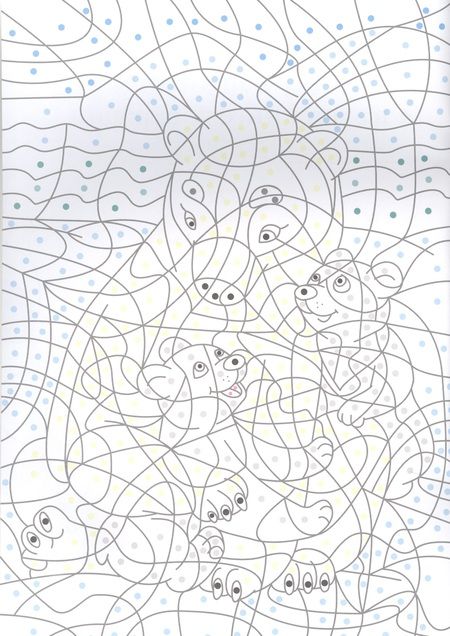 Фотография книги "Наталья Бунина: Мамы и малыши. Цвета, символы, номера"