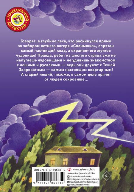 Фотография книги "Наталья Филимонова: Каникулы Теши Закроватного. Теша в поисках клада"