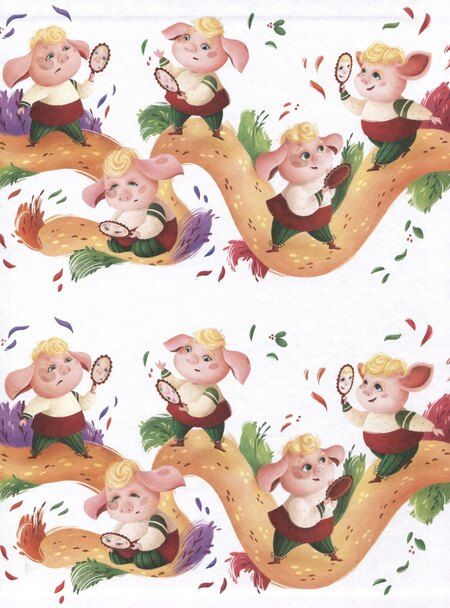 Фотография книги "Наталья Глазова: Как свинка Ди талант искала"