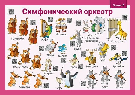 Фотография книги "Наталья Грачева: Музыка. 2 класс. Демонстрационные плакаты. 12 плакатов"