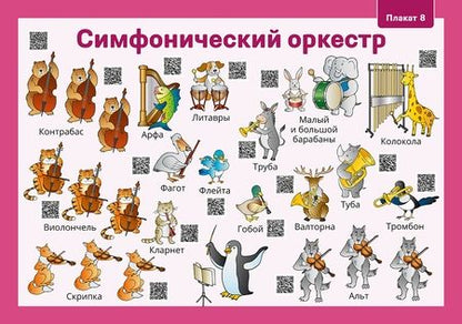 Фотография книги "Наталья Грачева: Музыка. 2 класс. Демонстрационные плакаты. 12 плакатов"