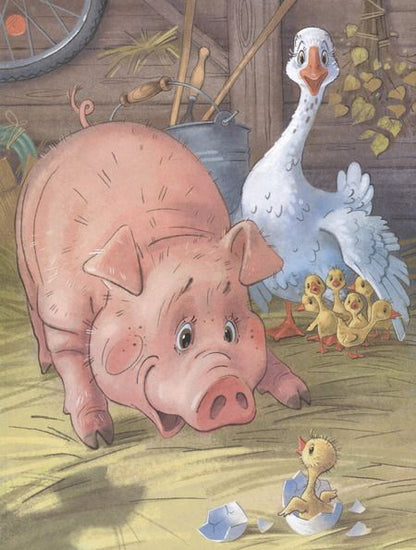 Фотография книги "Наталья Куртова: Гусенок Хрю"