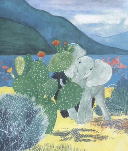 Фотография книги "Наталья Жиромская: Приключения слоненка в африканской саванне"