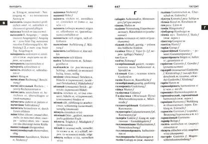 Фотография книги "Немецко-русский, русско-немецкий словарь"