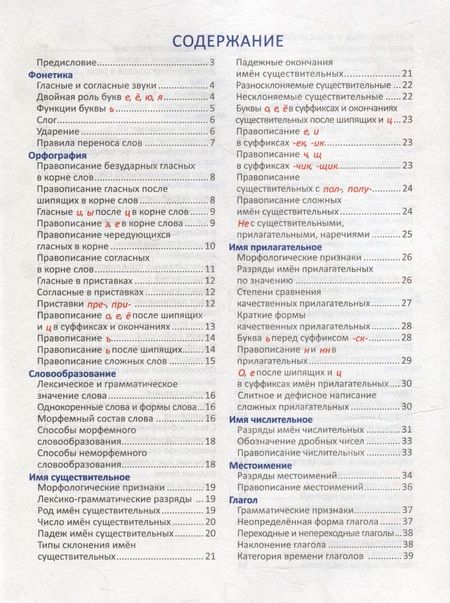 Фотография книги "Необходимый школьный минимум. Русский язык"